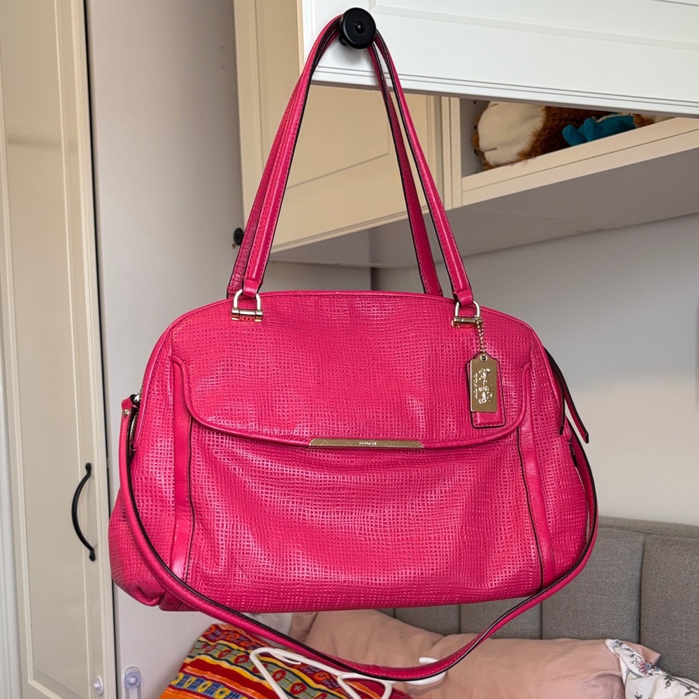 Coach Hot Pink Shoulder Bag